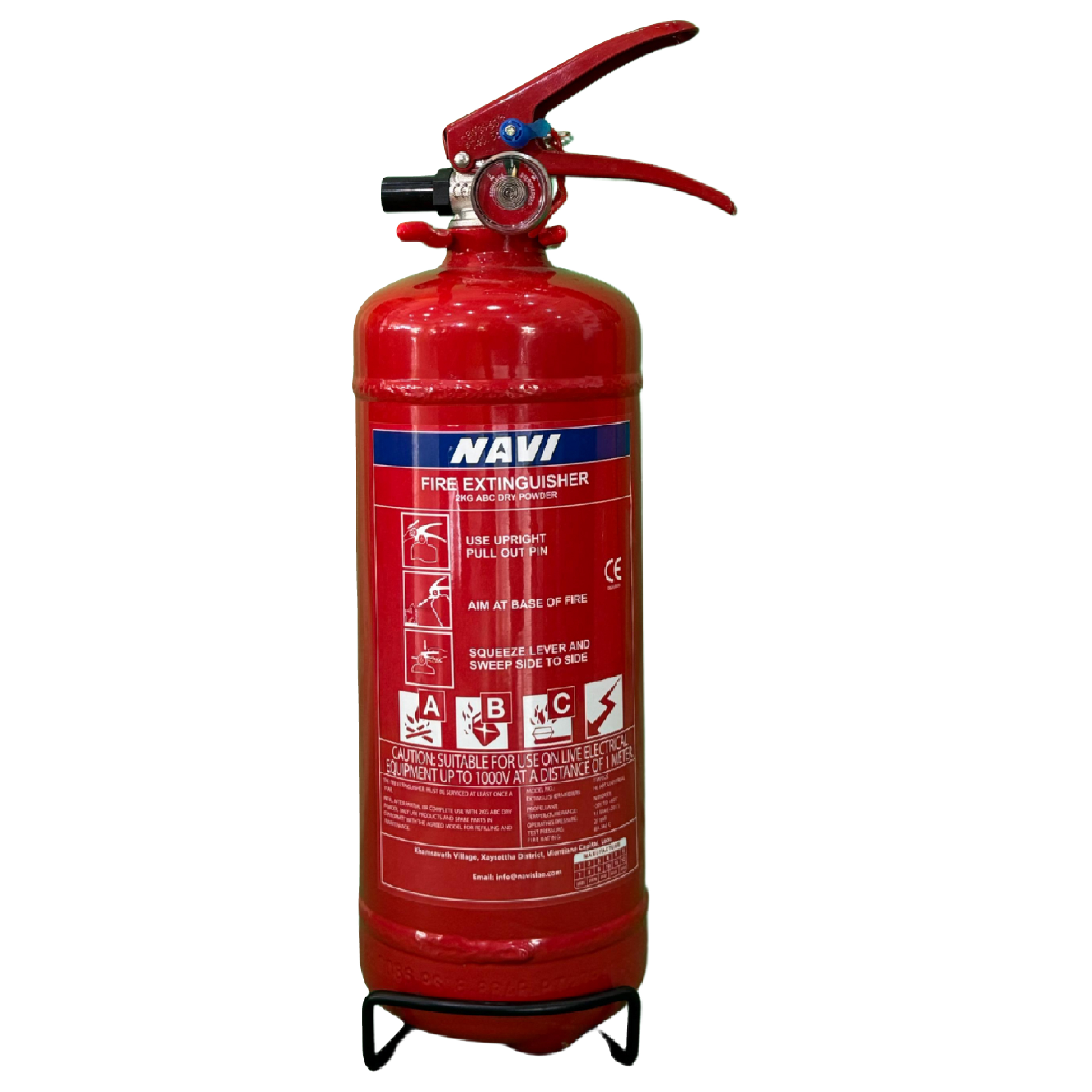 NAVI Dry Chemical Fire Extinguisher 2Kg
