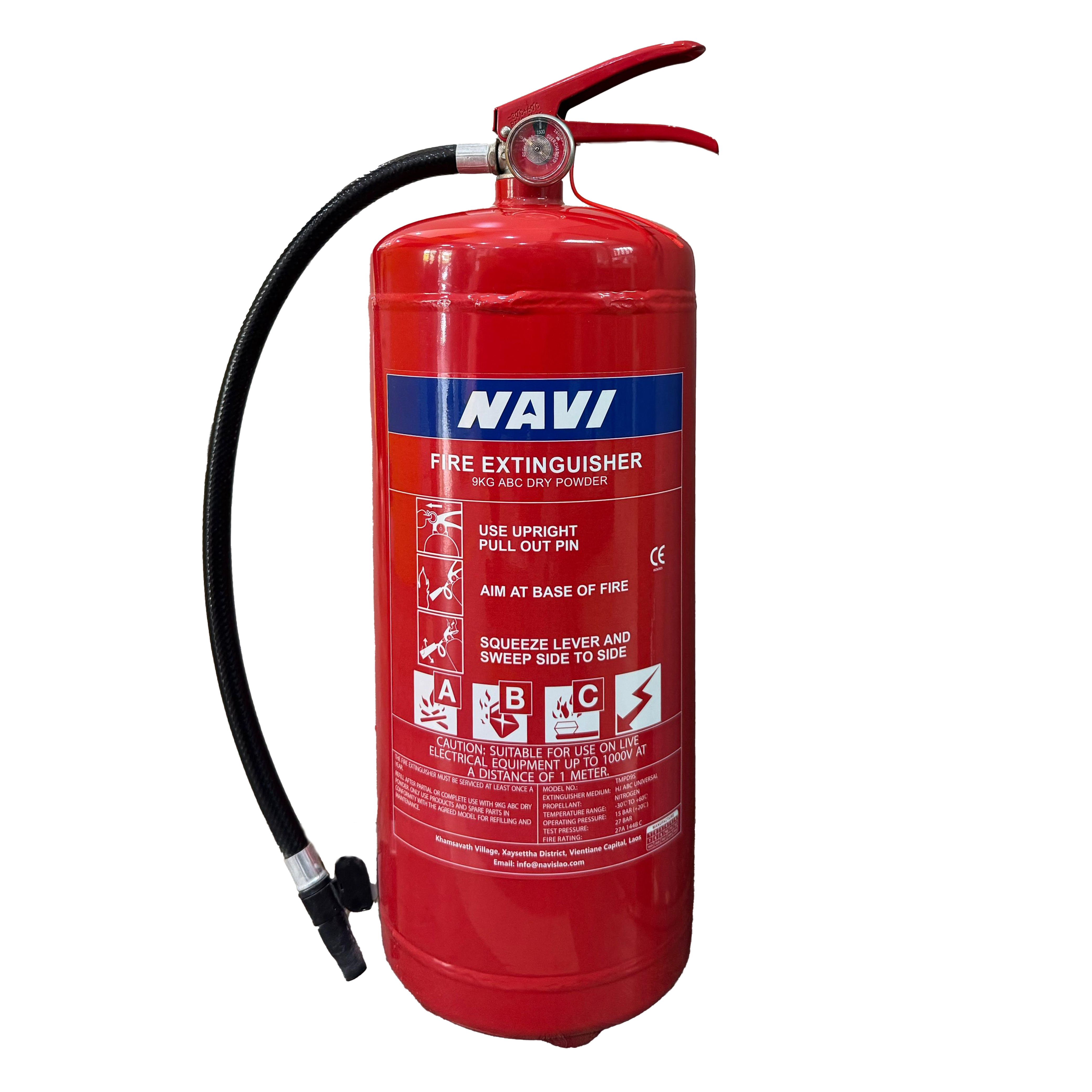 NAVI Dry Chemical Fire Extinguisher 9Kg