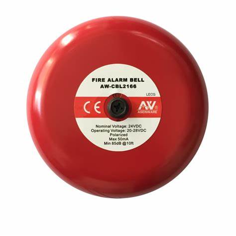 24V / 220V 6 Inch Weatherproof Conventional Fire Bell
