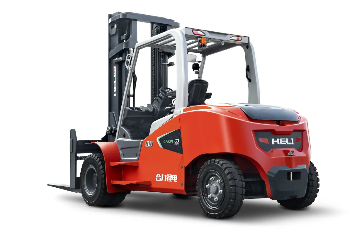 Electric forklift truck dual-drive 4 wheels G3 / 6-10t