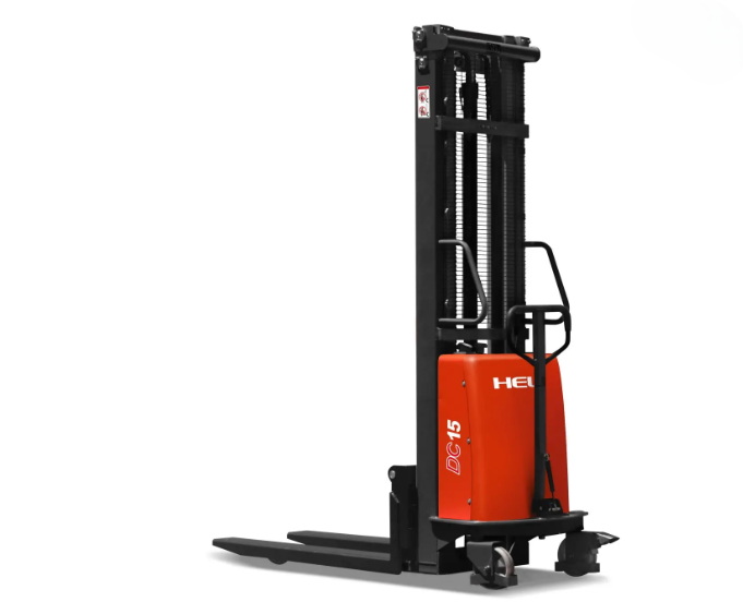 1-2t Semi-electric Fork Over Stacker